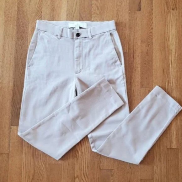 Banana Republic Pants - Banana Republic Women's Slim Fit Traveler Chino 28/30 cream off white ivory